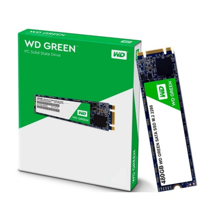 Ổ cứng SSD Western Digital Green M.2 2280 Sata 480GB WDS480G2G0B - Hàng Chính Hãng