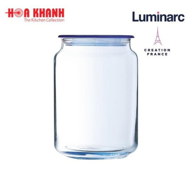 Hũ Thủy Tinh Luminarc Rondo Blue 1L - L0364