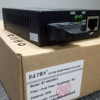 Convector 2 sợi SC Muti Mode-BTON-1G- BT-950GM-2. Hàng Nhập Khẩu