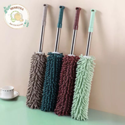 Chổi Lau Bụi Phất Trần Nhà San Hô, Chổi Lau Bui Gấp Gọn Lau Dọn Đồ Đạc Gia Đình - HENRYSA