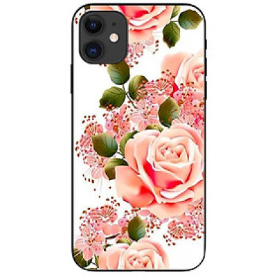 Ốp lưng dành cho Iphone 12 mẫu Hoa Hồng Nhạt