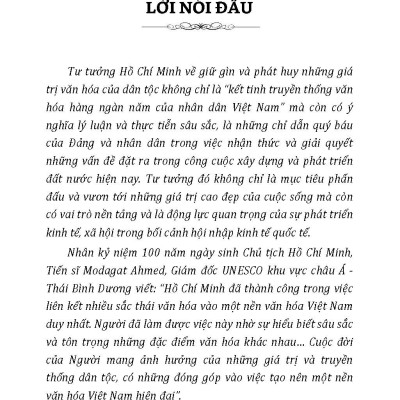 Văn Hoá Soi Đường Cho Quốc Dân Đi - Xây Dựng Nền Văn Hoá Ngoại Giao Đặc Sắc