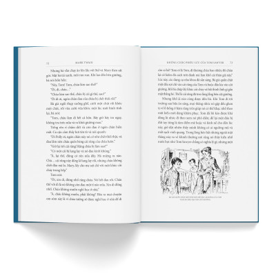 Sách - Những Cuộc Phiêu Lưu Của Tom Sawyer - Bìa Vải