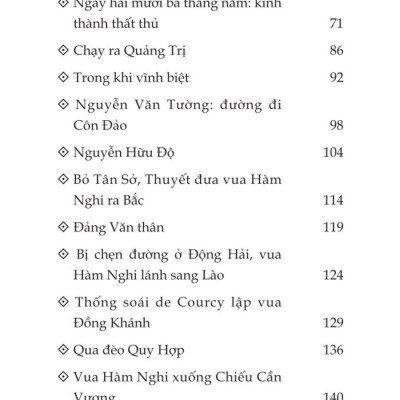 Chuyện Vua Hàm Nghi - bản in 2024