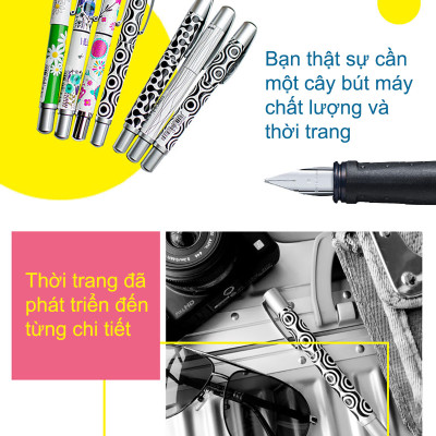 Vỉ bút máy STABILO BeCrazy + bút xoá STABILO PT88ERK + Tặng kèm hộp (FPCE) - Thân đen