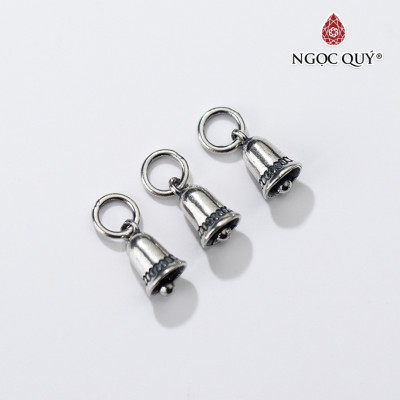 Charm bạc treo hình chiếc chuông - Ngọc Quý Gemstones