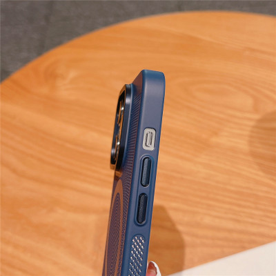 Ốp lưng lưới tản nhiệt dành cho iPhone 15 Pro/ 15 Pro Max/ 14 Pro/ 14 Pro Max/ 13 Pro Max/12 Pro Max, hỗ trợ sạc không dây Likgus - Hàng chính hãng
