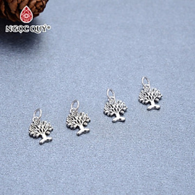 Charm bạc hình cây treo - Ngọc Quý Gemstones