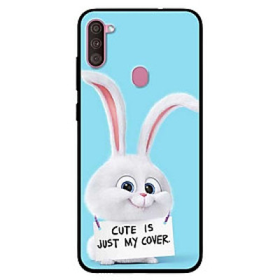 Ốp lưng dành cho Samsung A11 mẫu Thỏ Đeo Bảng