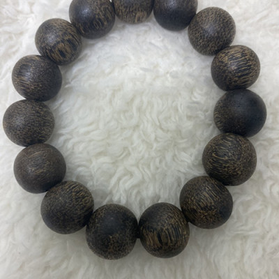 Vòng tay trầm hương dành cho nam vân gỗ đẹp cao cấp-  Tâm An Nhiên