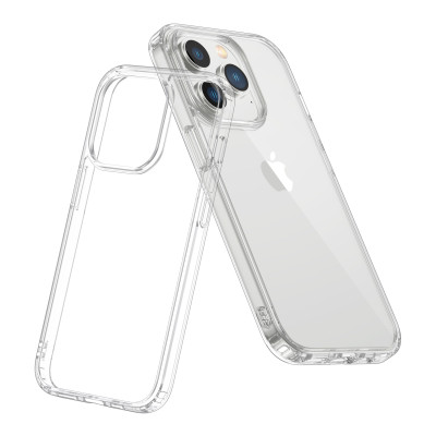 Ốp Lưng PC Hybrid Clear Dành Cho iPhone 14 / iPhone 14 Plus / iPhone 14 Pro / iPhone 14 Pro Max - Hàng Chính Hãng LEEU DESIGN