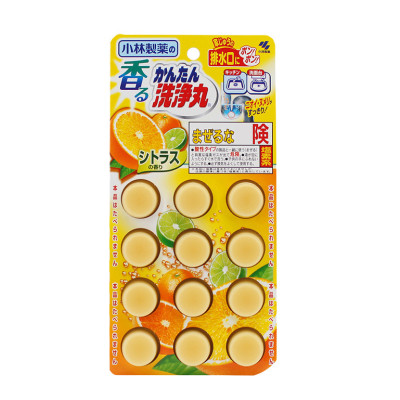 Viên nén sủi Kobayashi thông tắc đường ống, Toilet, bồn rửa Nhật Bản 12 Viên