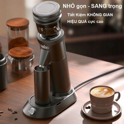 Máy xay cà phê Single Dose HiBREW G5 cao cấp, 36 cấp xay lưỡi cornical burr 48mm chuyên nghiệp, xay cafe siêu mịn - Hàng Nhập Khẩu