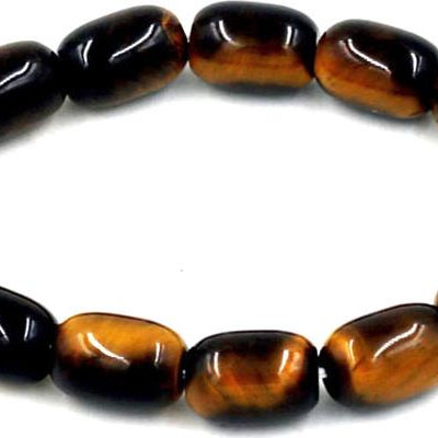 Vòng tay chuỗi hạt đá hình bầu 10mm kèm hộp gỗ