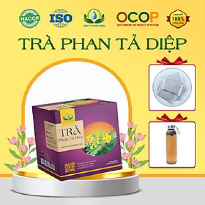 Trà Phan Tả Diệp Hộp 30 Túi Lọc x3gr Siêu Thị Thiên Nhiên