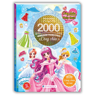 Combo 4 Cuốn: Công Chúa Phép Thuật - 2000 Hình Dán Trang Phục Công Chúa