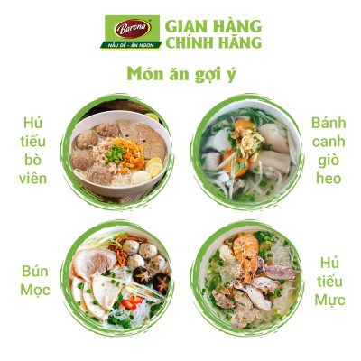 Combo 3 gói Gia Vị Hủ Tiếu Barona 110g tươi ngon chuẩn vị không cần nêm nếm