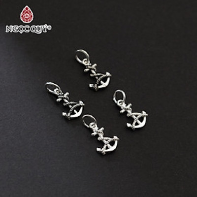 Charm bạc hình mỏ neo treo - Ngọc Quý Gemstones