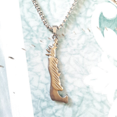 Dây chuyền nam hợp kim cực đẹp hình KIEM 