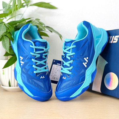 giày bóng chuyền Lefus L028 mầu xanh, đế kếp bền bỉ - hàng công ty