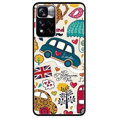 Ốp lưng dành cho Xiaomi Redmi Note 11 Pro 5G ( Bản Nội Địa ) mẫu Họa Tiết Englanddd