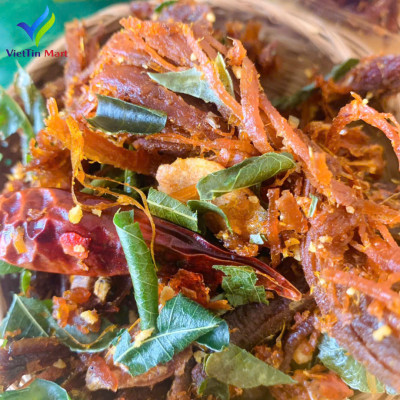 Khô Trâu Đập Lá Chanh 250g VietTin Mart