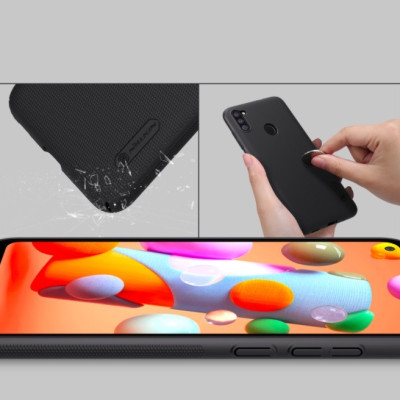 Ốp lưng SamSung Galaxy A11 chính hãng Nillkin dạng sần - Hàng Chính Hãng