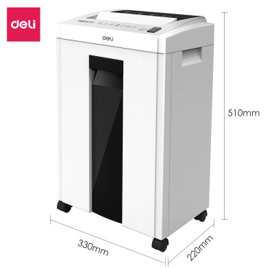 Máy Hủy Tài Liệu 16L Cao Cấp Deli - Máy Huỷ Giấy 16 Lít Phù Hợp Cho Bảo Mật Giấy Tờ Trong Doanh Nghiệp, Văn Phòng, Nhà Trường - Hàng Chính Hãng - ET051