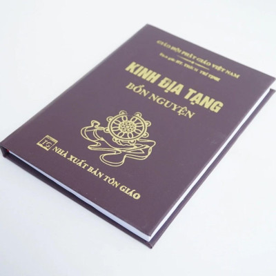 Sách - Kinh Địa Tạng Bồ Tát Bổn Nguyện Trọn Bộ ( Bìa Da ) - Anan Books