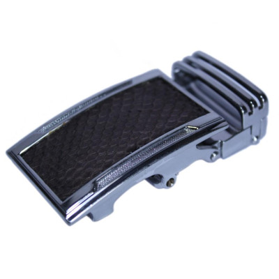 HT9303 - Đầu khóa da trăn Huy Hoàng 3,5 phân đầu trắng màu nâu