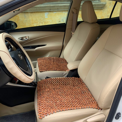 Đệm Lót Ghế Xe Ô Tô Hạt Gỗ Hương ( Mian .vn )