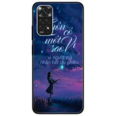 Ốp lưng dành cho Xiaomi Redmi Note 11 4G mẫu Luôn Có Một Vì Saoo