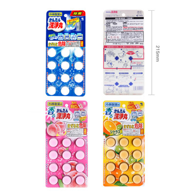 Viên nén sủi Kobayashi thông tắc đường ống, Toilet, bồn rửa Nhật Bản 12 Viên