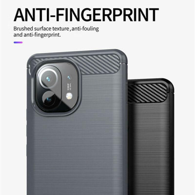 Ốp lưng chống sốc vân kim loại cho Xiaomi Mi 11 5G hiệu Likgus (bảo vệ toàn diện, chống va đập) - hàng nhập khẩu 