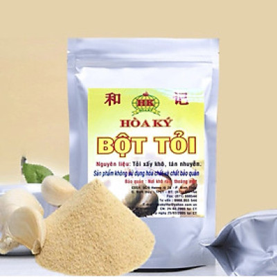 Bột tỏi 100gr nguyên chất gia vị Hoà Ký