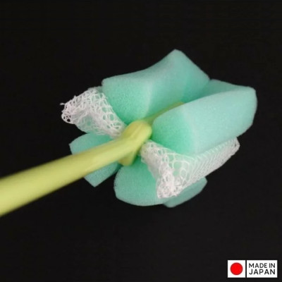 Dụng cụ rửa chai lọ có đầu mut Antibacterial - (Size M) - Hàng nội địa Nhật Bản nhập khẩu chính hãng