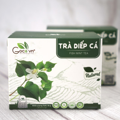 Combo Thanh nhiệt, Giảm mụn (1 hộp Bột diếp cá 72g, 1 hộp Bột rau má 72g, 1 hộp Trà diếp cá túi lọc 40g)