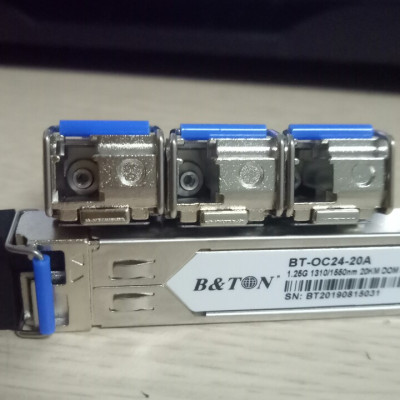 Modul quang 1.25G BTON  BT-OC24-20A ( 1 sợi đầu A 1310/1550nm 20KM- Hãng: BTON) Hàng Nhập Khẩu
