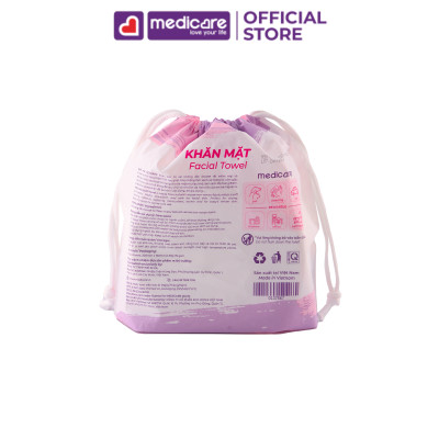 Khăn Mặt Khô MEDiCARE Đa Năng 20x15cm Cuộn 80 tờ