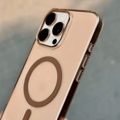 Ốp lưng Xlevel Clear Case Vàng Sa Mạc chống ố vàng hỗ trợ sạc không dây cho điện thoại ip 16 pro max [Camera Control Button] – Hàng nhập khẩu