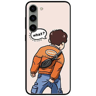 Ốp lưng cho Samsung S21 FE - S23 - S23 Plus - S23 Ultra - S24 - S24 Ultra - Hình Cặp Áo Cam Đỏ - Hàng Chính Hãng