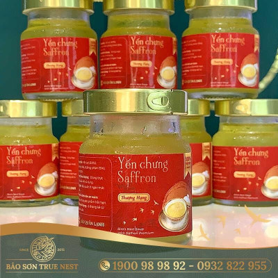 Yến Chưng Saffron (Hũ 70ml) - BẢO SƠN TRUE NEST