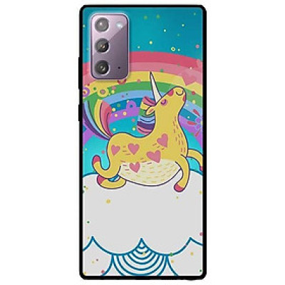 Ốp lưng dành cho Samsung Note 20 - Samsung Note 20 Ultra mẫu Ngựa Vàng Bảy Màu