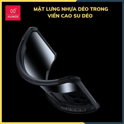 Ốp lưng chống sốc XUNDD cho Redmi K40s bảo vệ camera - Hàng nhập khẩu