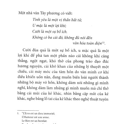 Cái cười của Thánh nhân - TS Thu Giang