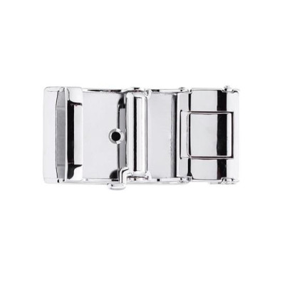 HC9419 - Đầu khóa da đà điểu Huy Hoàng da hột 3,5 phân đầu trắng màu vàng bò