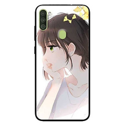 Ốp lưng dành cho Samsung A11 mẫu Cô Gái Mắt Xanh