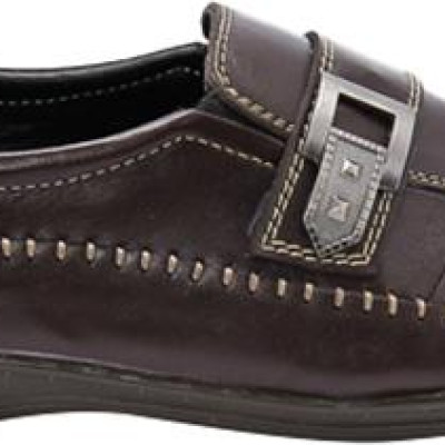 Giày Mọi Nam Huy Hoàng HT7114 - Nâu Đen