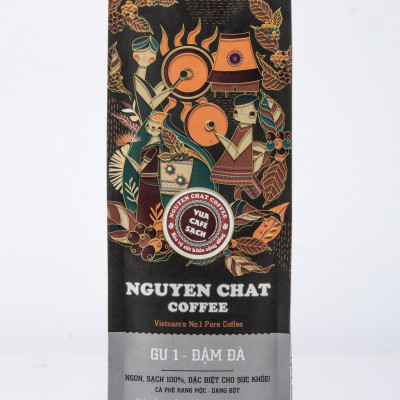 Cà phê xay nguyên chất GU 1 Vietnamese Cofee Style No.1 vị đắng đậm, hương thơm nhẹ, hậu vị ngọt - 250g