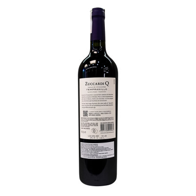 Rượu vang đỏ Argentina Zuccardi Q Tempranillo 750ml 14.5% nhập khẩu -  Hàng chính hãng
